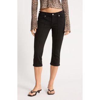 Re/Done Danni Jean Shorts in Midnight Dr at Nordstrom, Size 26