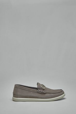 Fendi OLock Suede Loafers