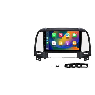 OEM Radio Multimedia Con Control Por Voz, Compatible Con Hyundai Santa Fe 2 2006-2012, P3-cp (4 N&uacute;cleos, 2g, 64g)