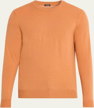 Kiton Mens 12GG Cashmere Knit Crewneck Sweater