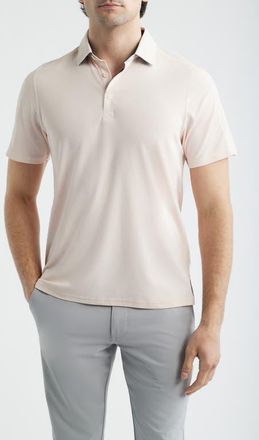 Rhone Regatta Piqu&eacute; Performance Polo in Pink Calcite at Nordstrom, Size Xx-Large