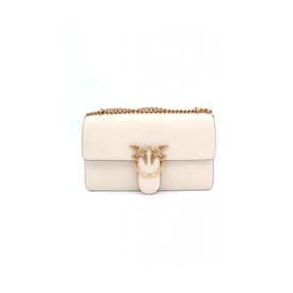 Pinko Pinko, Dames, Tassen, Wit, Maat: ONE Size Katoen