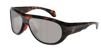 Moncler ME8013 BLEACHER 50216G Mens Sunglasses Tortoiseshell Size 65