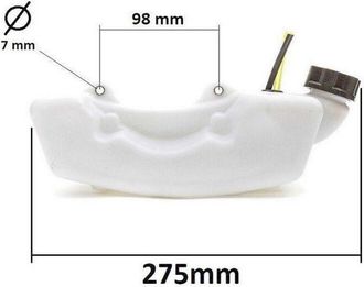 Trade Shop Trade Shop - Serbatoio Carburante Benzina Ricambio Per Decespugliatore Motore A Scoppio 43 53