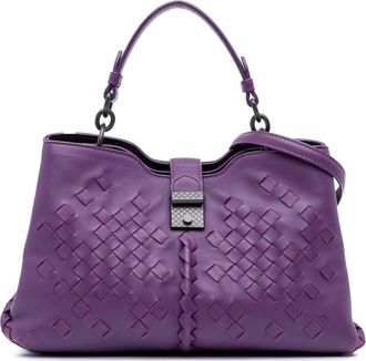 Bottega Veneta Pre-owned Bottega Veneta Nappa Intrecciato Napoli Satchel B07542945T