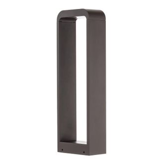 Lindby Lindby - L&aacute;mpara Led Para Exterior emima En Negro De Aluminio
