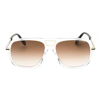 Marc Jacobs Aviator Full Rim Sunglasses - Transparent