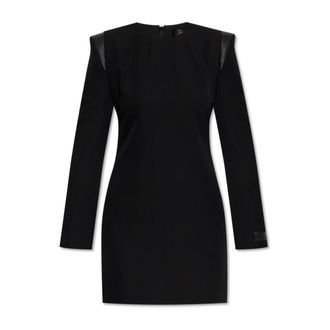 Versace Dames, Jurken, Zwart, Maat: 2XS Zijde