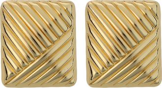 Panacea Textured Square Earrings in Gold at Nordstrom