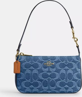 Coach Nolita 19 In Signature Denim