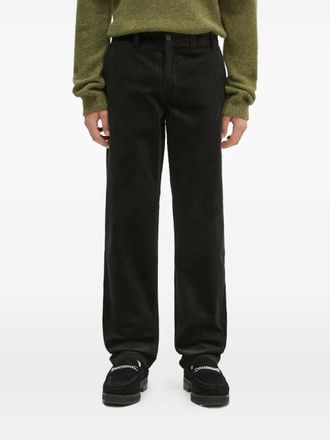Norse Projects corduroy trousers - men - Cotton - 34 - Green