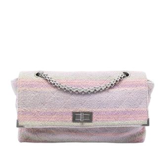 Chanel Pre-owned Quilted Tweed Crossbody - Dames - Pre-owned - Veelkleurig - Maat: ONE Size Tweed