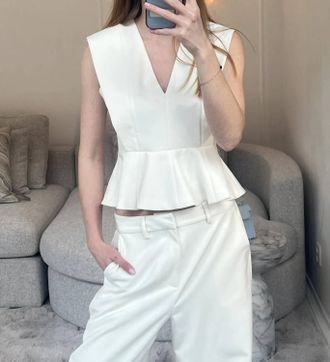Suncoo Womens Lys Blouse In Blanc Casse