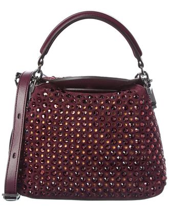 Tod's Suede & Leather Satchel