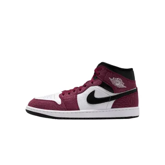 Nike Air Jordan 1 Mid SE Team Red / White - Black IQ5493-600 Mens
