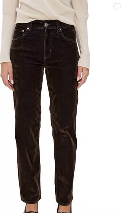 Rails Sepulveda Flocked Pant In Chocolate
