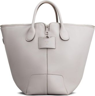Tod's medium tote bag - women - Calf Leather - OS - Grey
