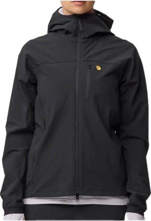Fj&auml;llr&auml;ven Bergtagen Stretch Jacket Softshelljacke f&uuml;r Damen | schwarz