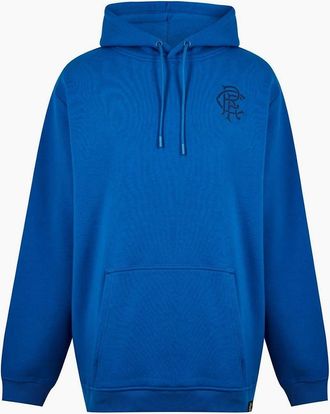 Castore Mens Rangers Hoodie - Blue - Size: 40