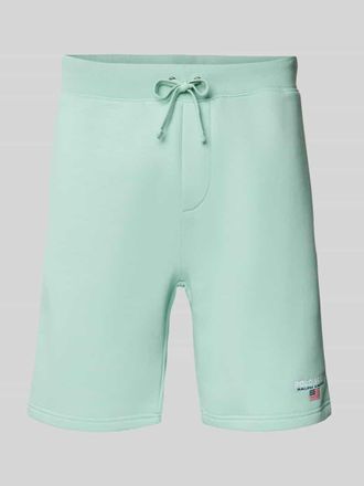 Ralph Lauren Shorts mit Label-Stitching in Mint, Gr&ouml;&szlig;e S