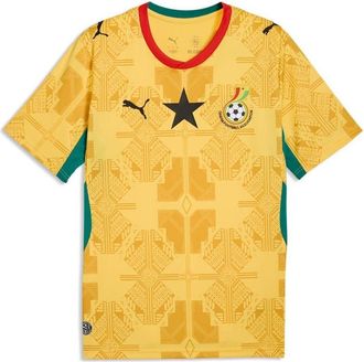 Puma Ghana 2026 Away Jersey Sunny Yellow Archive Gold 783425-02
