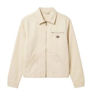 Dickies Light Jackets, female, Beige, Size: XS Unlined Canvas Painter Jacket