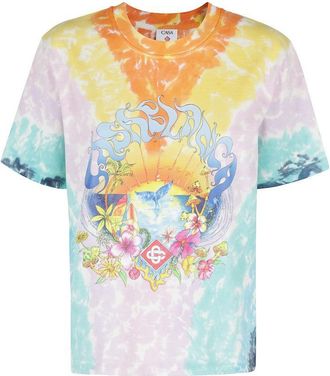 Casablanca Tie-Dye La Days T-Shirt - Multicolor