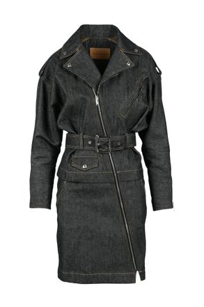 Alexandre Vauthier Denim Dress - Black
