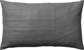 AYTM Design Lederkissen Coria 50 x 30 cm - Dark Grey
