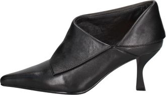 Marc Ellis Edera Elite Enkellaars - Dames - Laarzen met Hak - Zwart - 37 EU - Leer - Schoenen