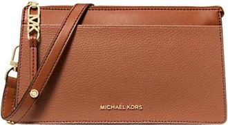 Michael Kors Empire Convertible Crossbody Bag - Dames - Schoudertassen - Bruin - ONE Size - Leer - Tassen