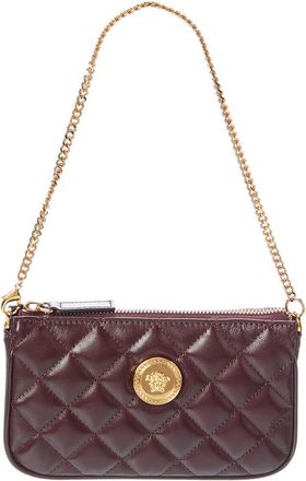 Versace Medusa Quilted Leather Pochette