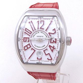 Franck Muller Pre-owned Franck Muller Vanguard Automatic White Dial Mens Watch V 41 SC DT