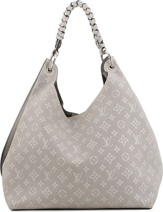 Louis Vuitton Silver Monogram Tote Bag (Pre-Owned)