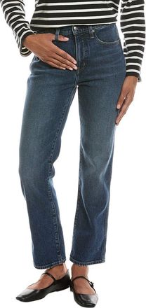 Madewell The Longline Midnight Waters Wash Straight Jean