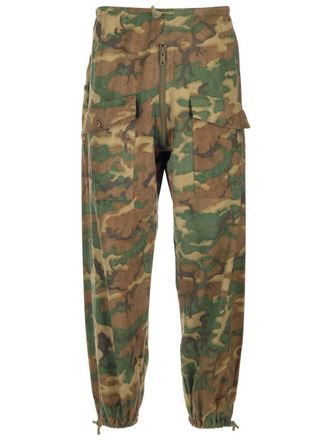 Givenchy Camouflage Cargo Trousers