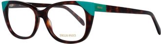 Emilio Pucci Brown Plastic Glasses Womens (Frames)