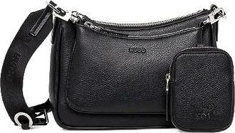 HUGO BOSS Borsa a tracolla con pouch rimovibile - Nero