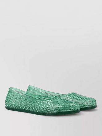Ancient Greek Sandals mesh ballerina flat rubber sole style