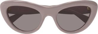 Bottega Veneta Violet Cat Eye Ladies Sunglasses BV1282S 004 53