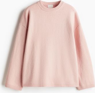 H&M Oversized Pullover - Pink