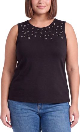 Anne Klein Plus Grommet Tank