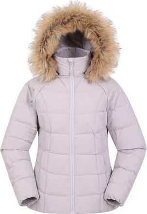 Mountain Warehouse Isla Extreme Short Down Jacket in Light Beige at Nordstrom, Size 16