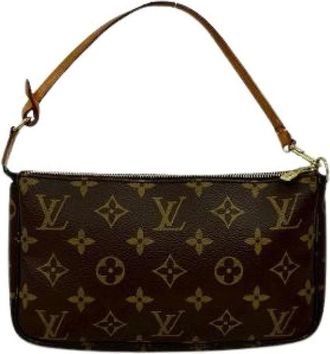 Louis Vuitton Pre-owned Shoulder Bags, female, Brown, Size: ONE SIZE Pre-owned Vintage Shoulder Bag