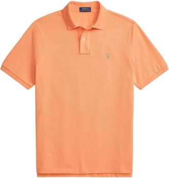 Polo Ralph Lauren Klassiek Passende Poloshirt - Heren - Polos - Oranje - M - Katoen - Tops