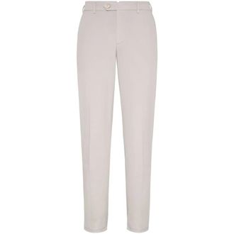 Brunello Cucinelli Slim-fit Trousers, male, Beige, 3XL, Slim-fit Trousers