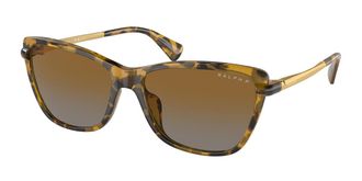 Ralph Lauren RA5308U Polarized 5836T5 Womens Sunglasses Tortoiseshell Size 57