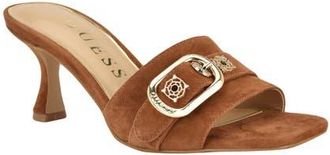 Guess Dittara Slide Sandal in Natural at Nordstrom, Size 7.5