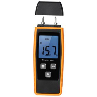 OEM Medidor De Humedad De Madera, Medidor De Humedad Digital Lcd, Detector De Humedad De Madera, Comprobador De Humedad, Con Sonda De 2 Pines, Rango De 0%