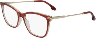 Victoria Beckham Gold Acetate Glasses Womens (Frames)